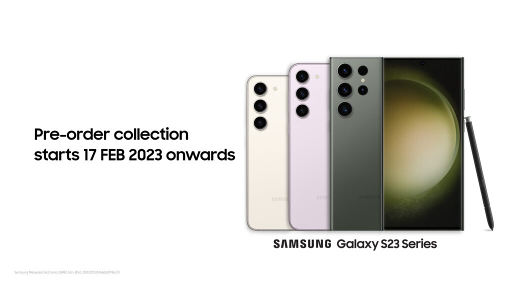 Samsung Galaxy S23 series preorder malaysia (2)