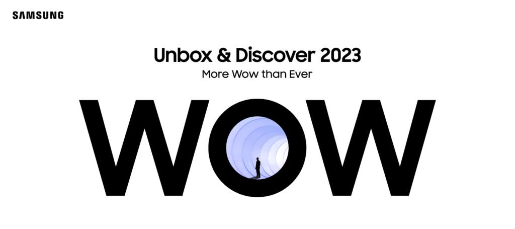 Samsung Unbox & Discover 2023 1 - Unbox and Discover KV