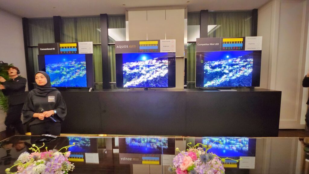 Sharp AQUOS XLED TVs compare