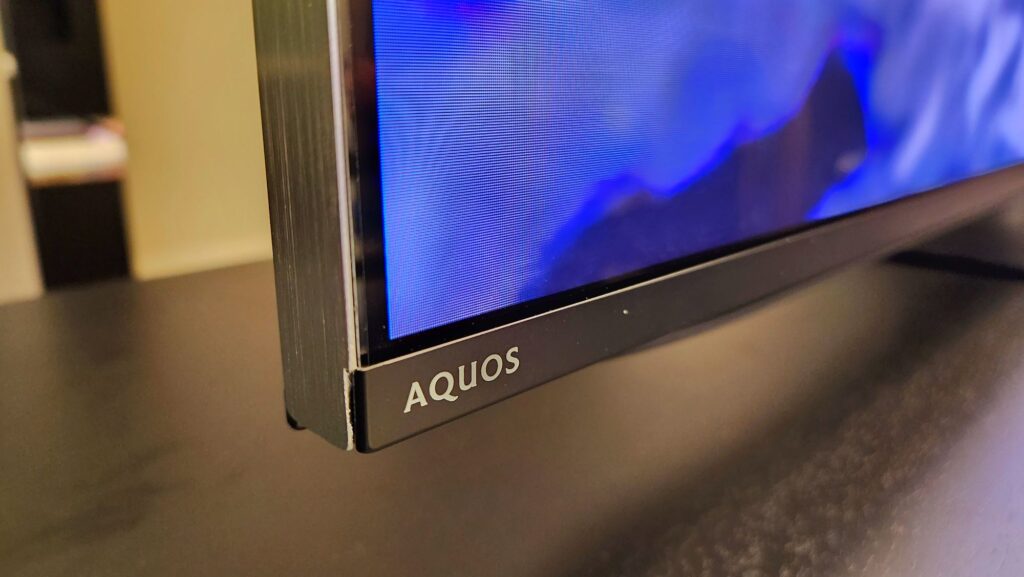 Sharp AQUOS XLED TVs bezel