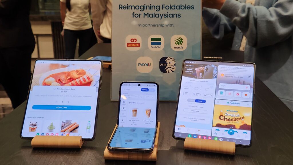 Samsung's 'Reimagining Foldables for Malaysians apps