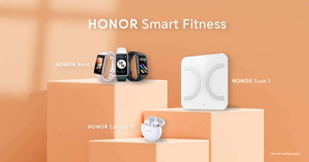HONOR Band 7 and Smart Fitness Devices