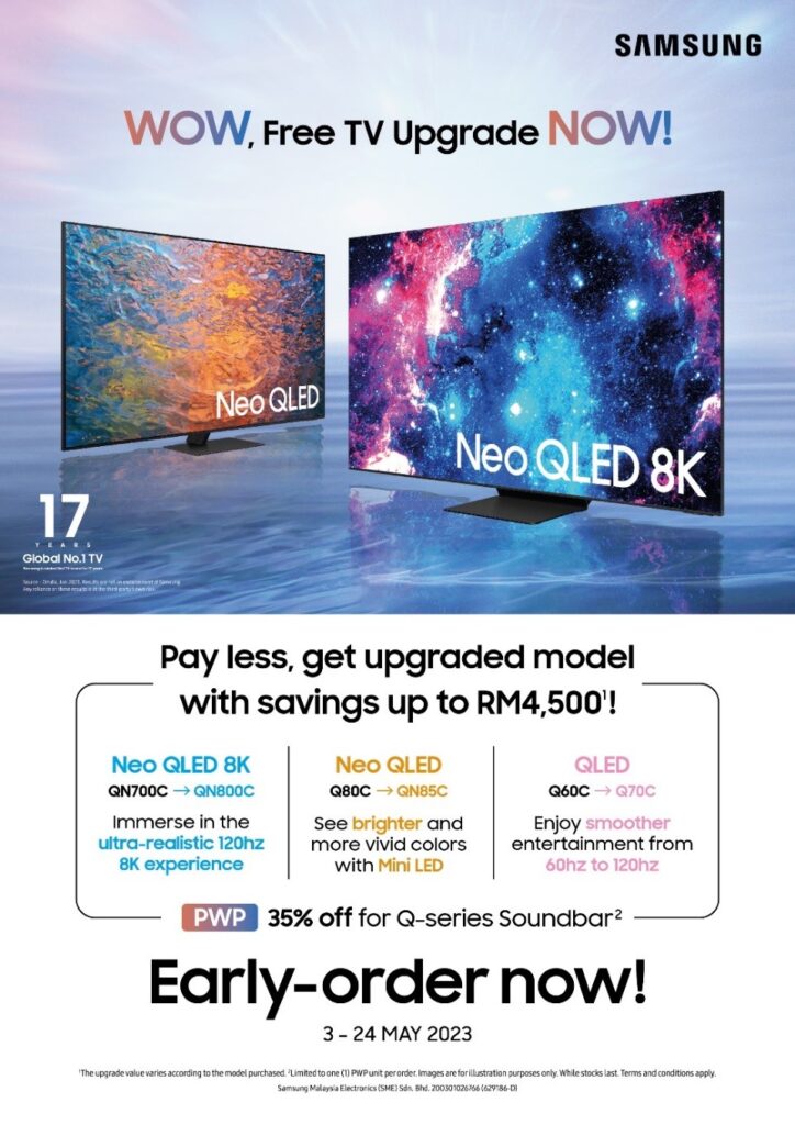 Samsung Neo QLED 8K TV 2023 promo