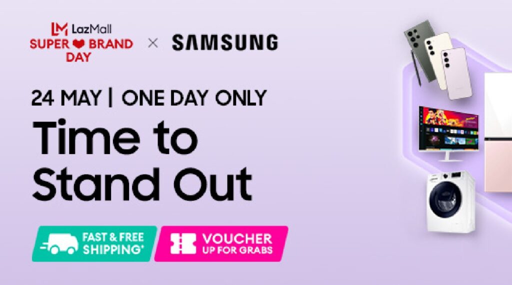 promotion 2 Samsung Time to Stand Out Super Brand Day 2023
