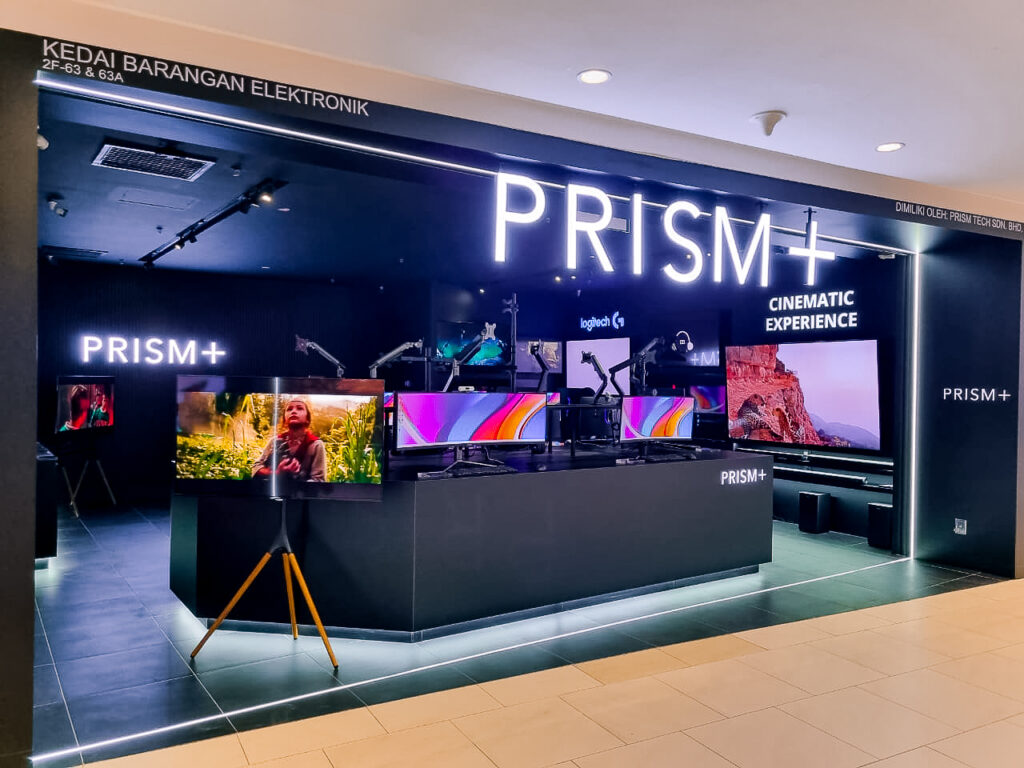 PRISM+ Johor Front of Store (Left)