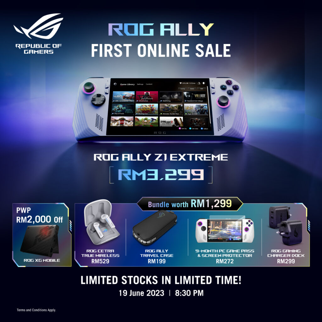 ROG Ally Z1 Extreme Malaysia launch details