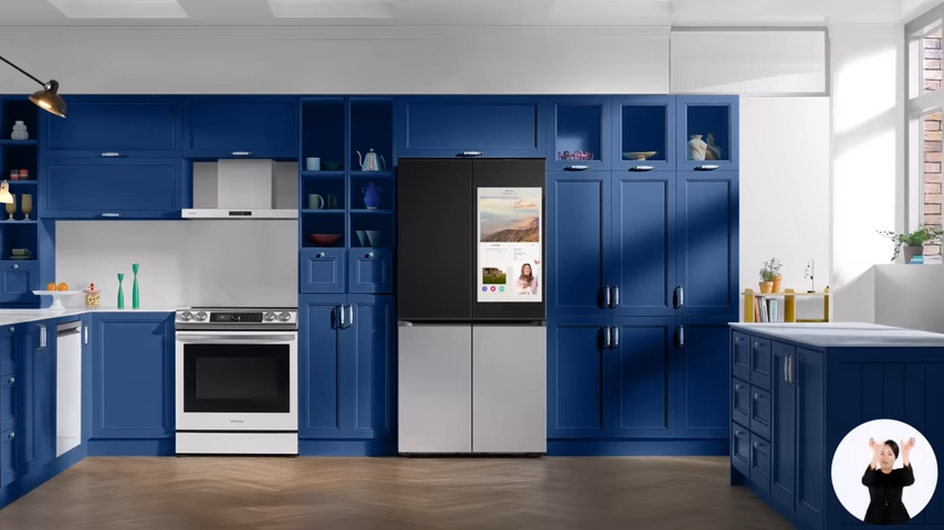Samsung Bespoke Life 2023 4 door flex fridge