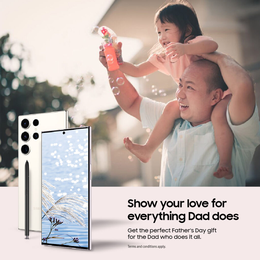 Samsung Galaxy S23 series father's day promotion