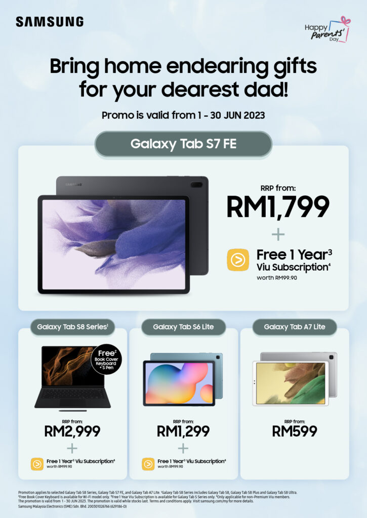 Samsung Galaxy Tab Father's Day Promo (1)