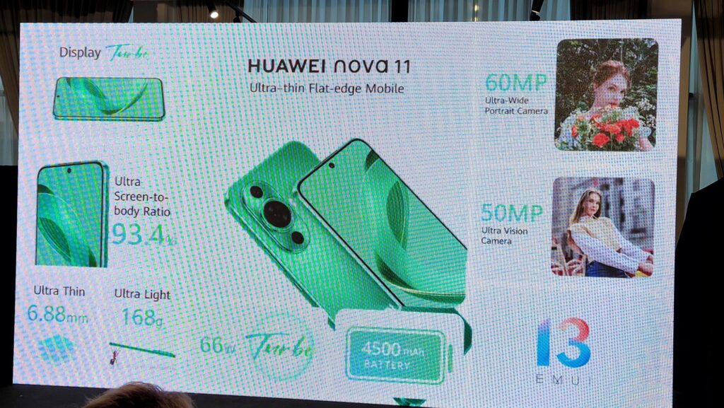 Huawei nova 11 series nova 11