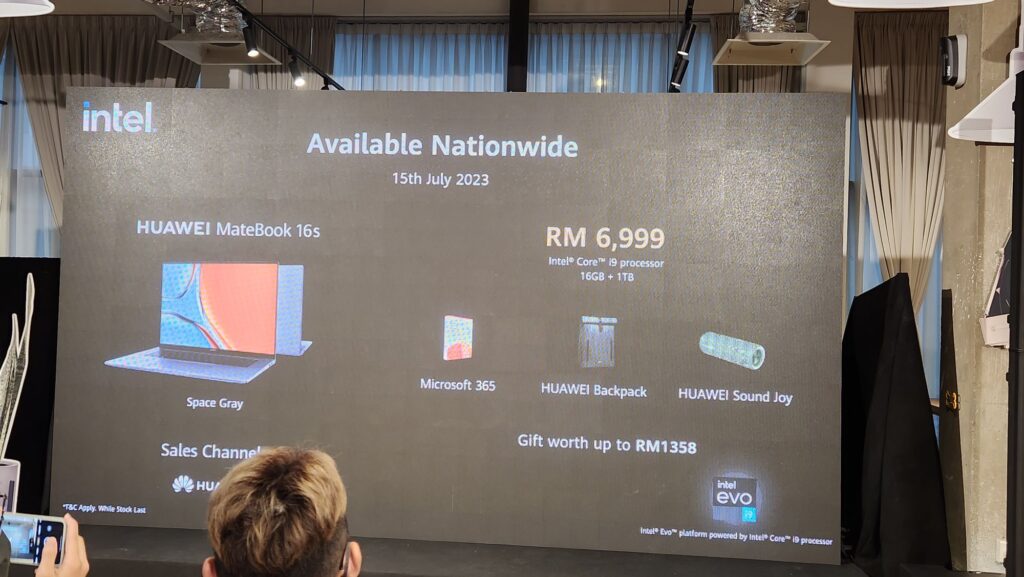 Huawei MateBook 16s 2023 Malaysia prices