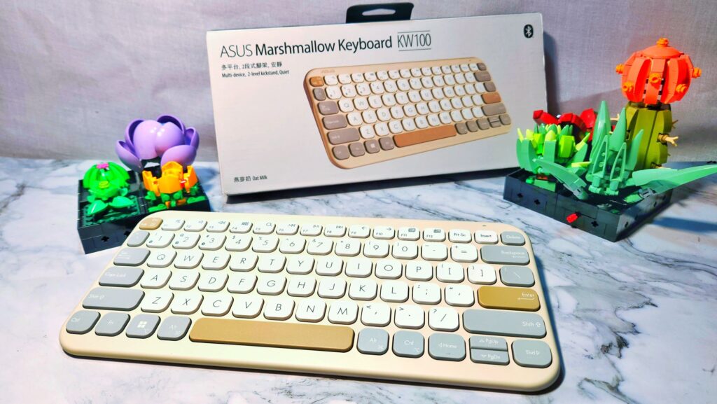Asus Marshmallow Keyboard KW100 Review cover