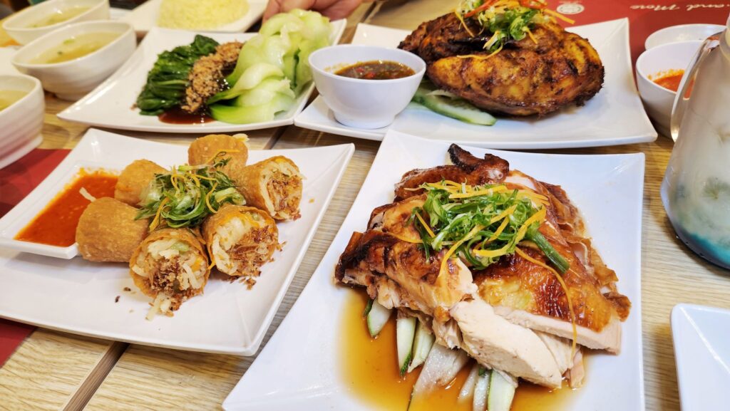 The Chicken Rice Shop Ayam Bakar Oh-Semm meal options 2