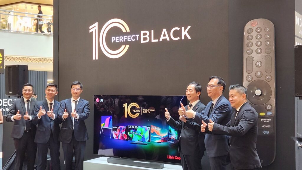 LG OLED evo G3 TV Malaysia launch midvalley