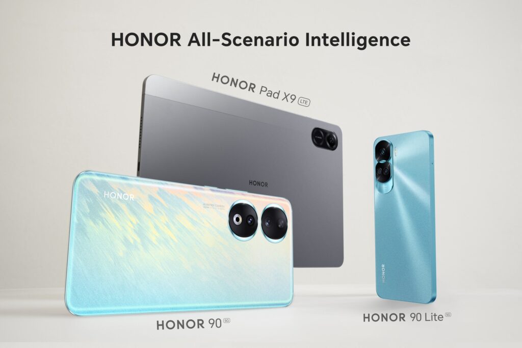 Honor Pad X9 and Honor 90 Lite