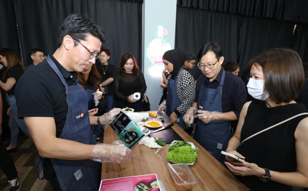 Keishuka Nishida, MD of Panasonic Malaysia panasonic cubie oven launch malaysia