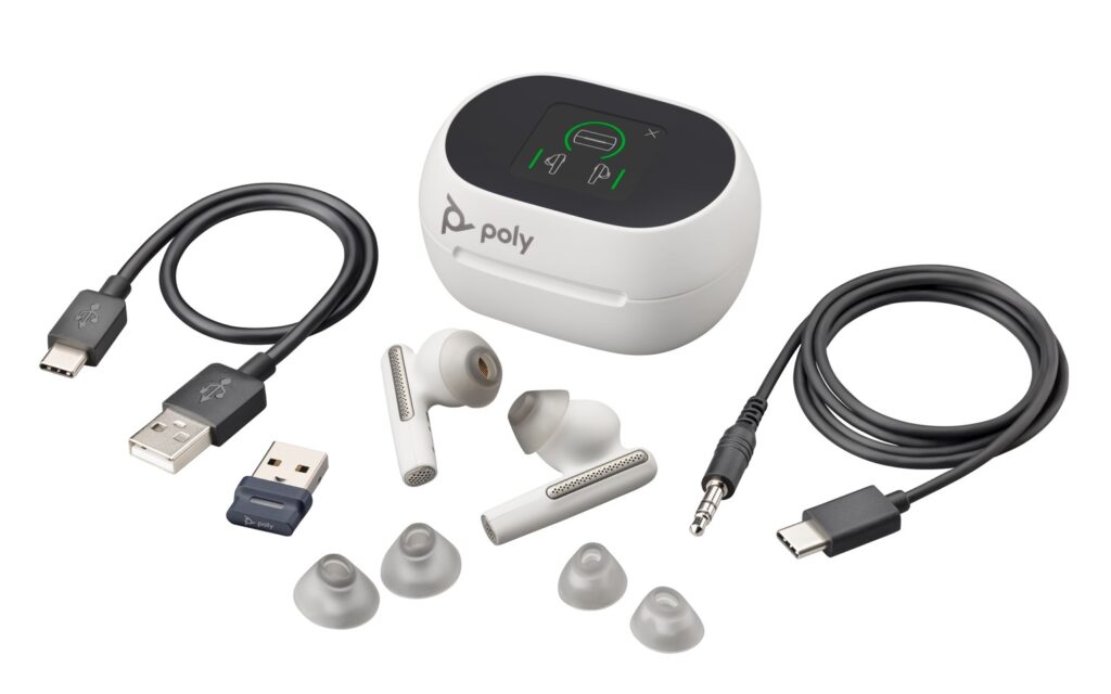 Poly Voyager Free 60+ UC earbuds a1