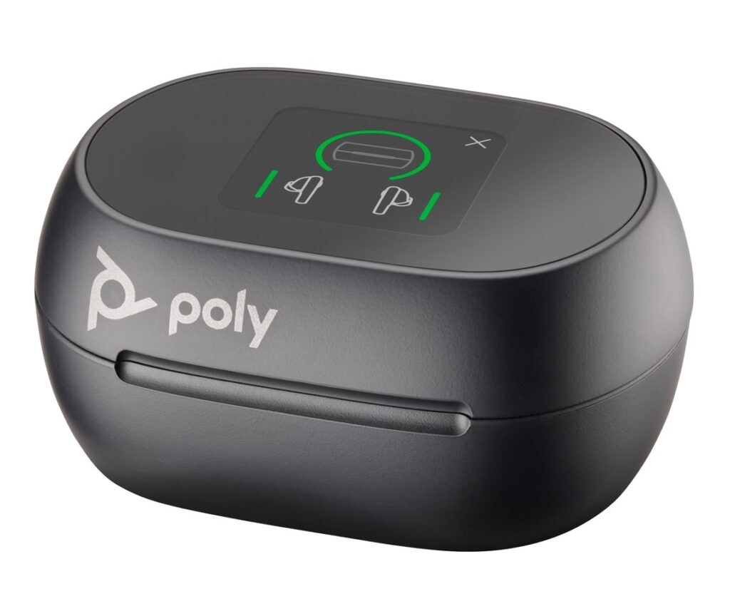 Poly Voyager Free 60+ UC earbuds charging case