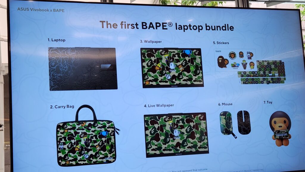 Asus Vivobook BAPE Edition kit