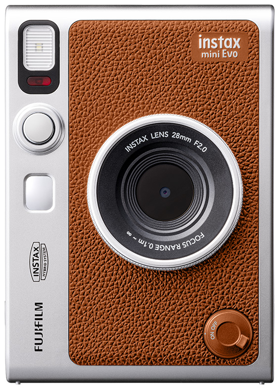 Fujifilm Instax Mini Evo brown front