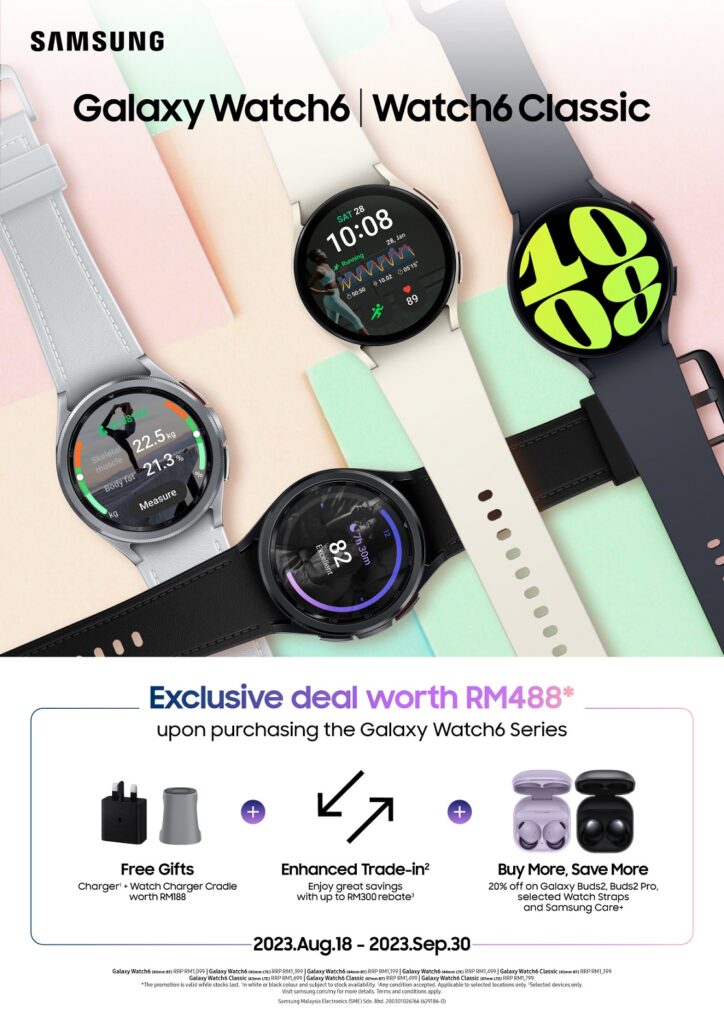 Samsung Galaxy Watch6 Series Launch Promo
