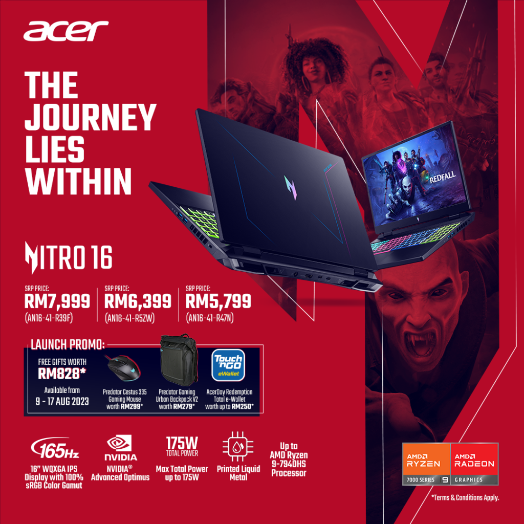 Acer Nitro 16 square banner Malaysia