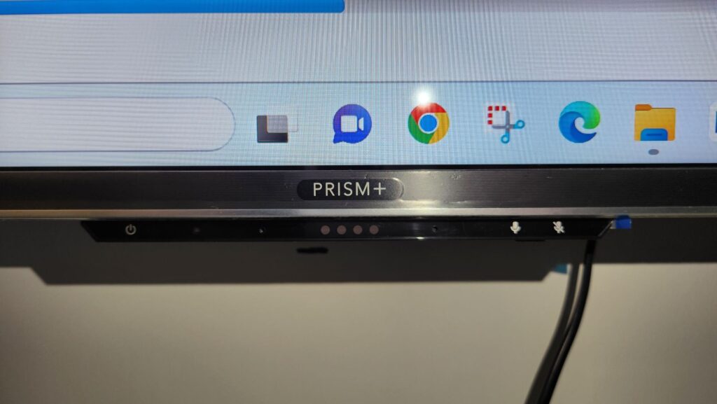 PRISMPlus Q55 Ultra Review logo and sensors