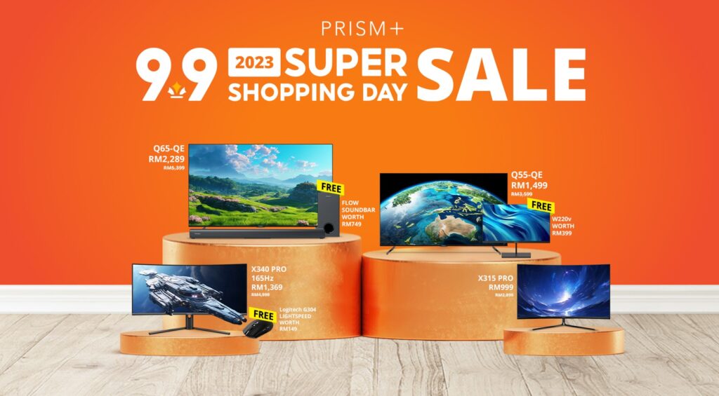 PRISMPlus 9-9 Shopee Sales offering huge bargains on selected TVs and displays 1