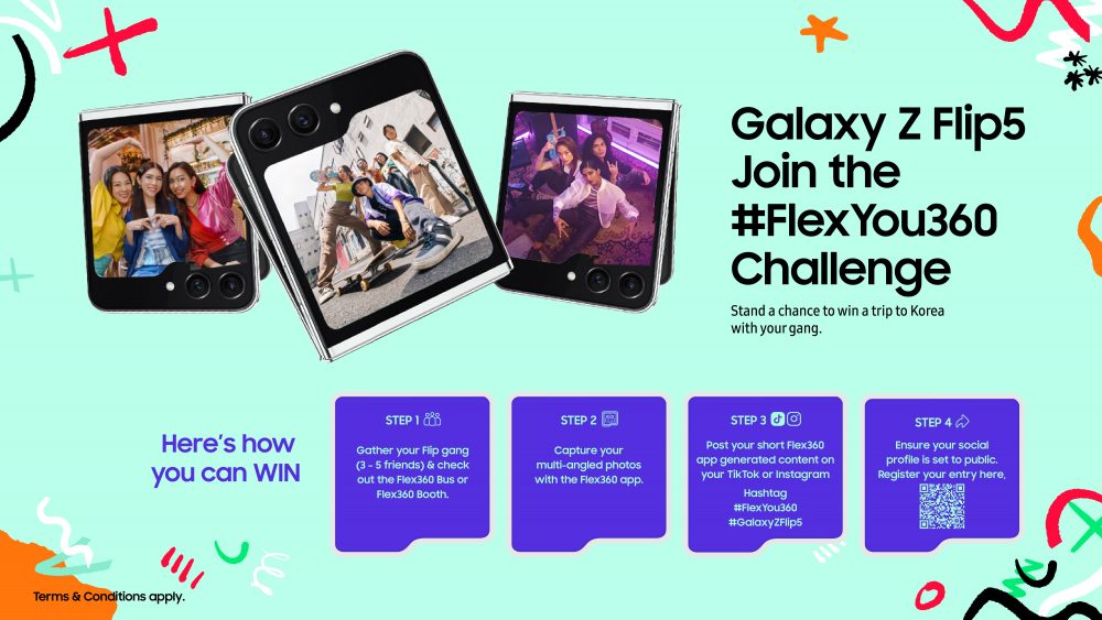 Samsung FlexYou360 Challenge event