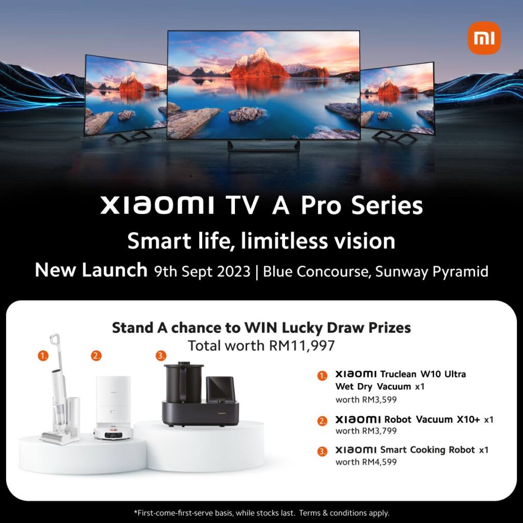 Xiaomi TV A Pro series promotions