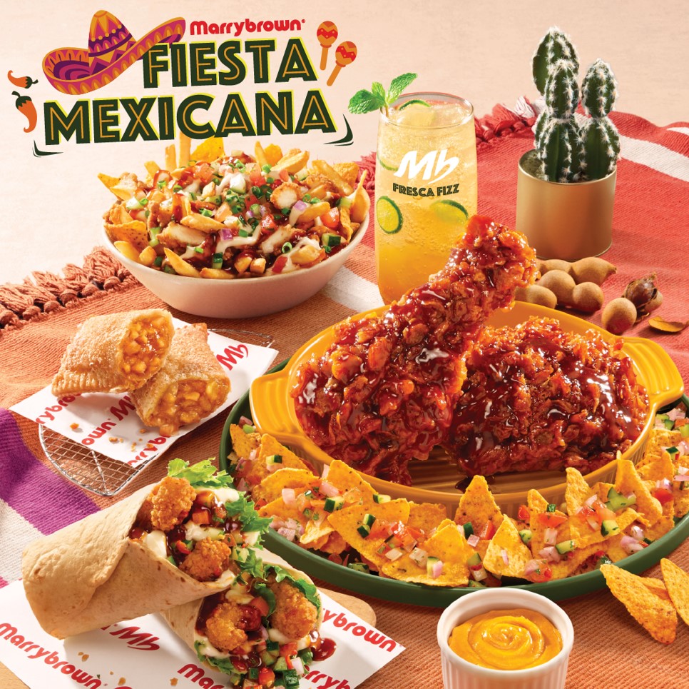 marrybrown fiesta mexicana official menu image