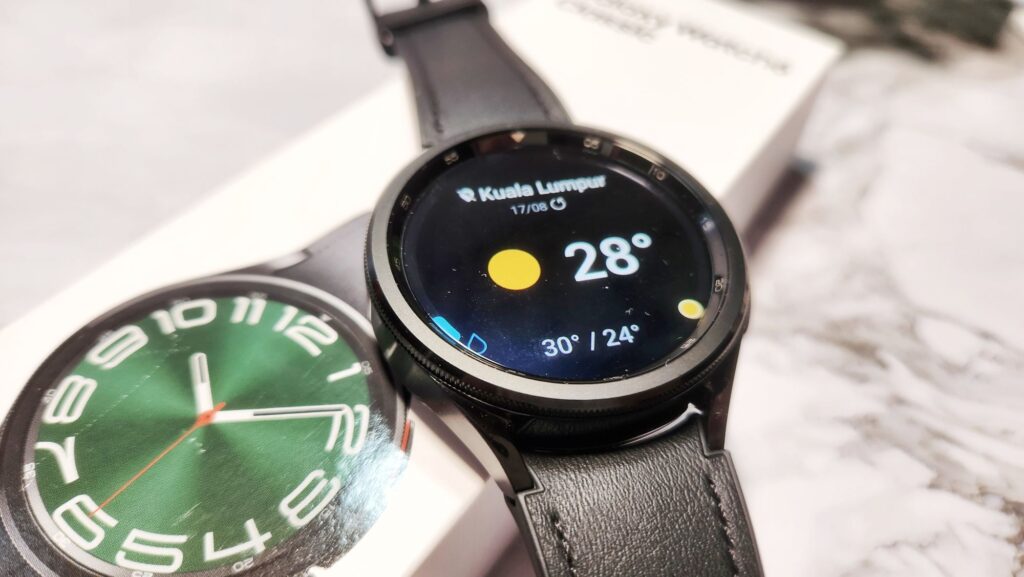 Samsung Galaxy Watch6 Classic 47mm Review straps