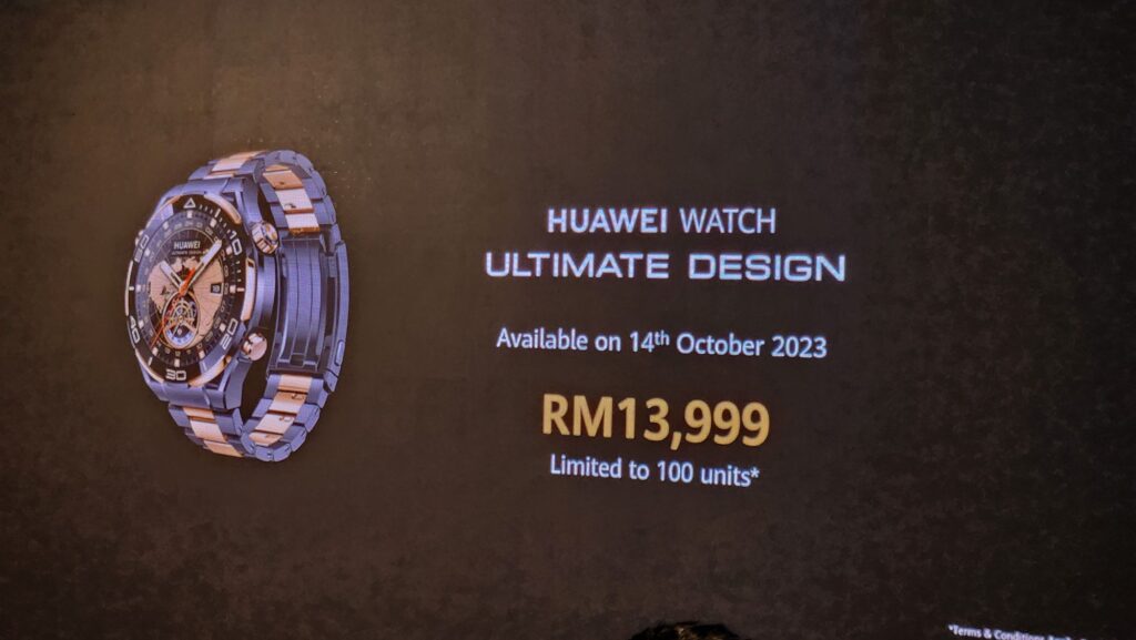 Huawei Watch Ultimate price