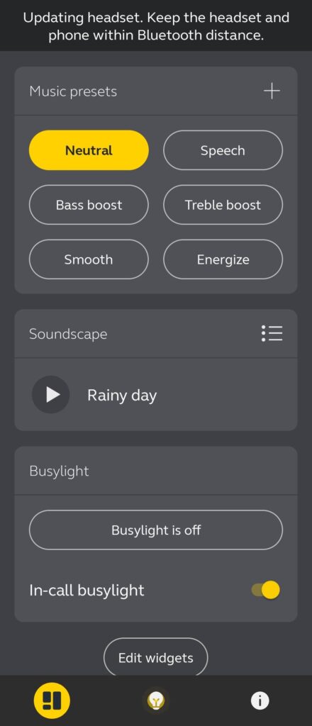 Jabra Evolve2 65 Flex Review sound app 2