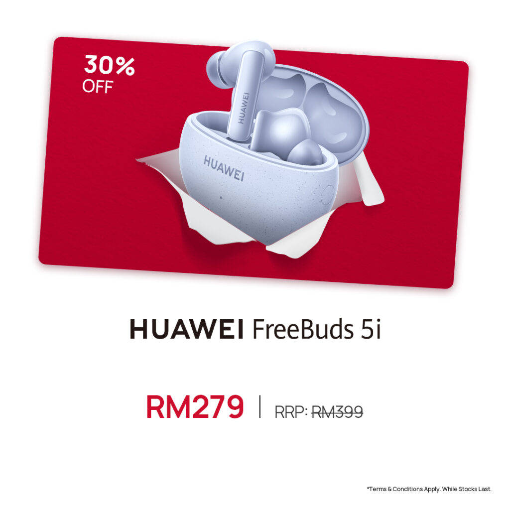 Huawei 1111 Mega Sale 2023 freebuds 5i v2