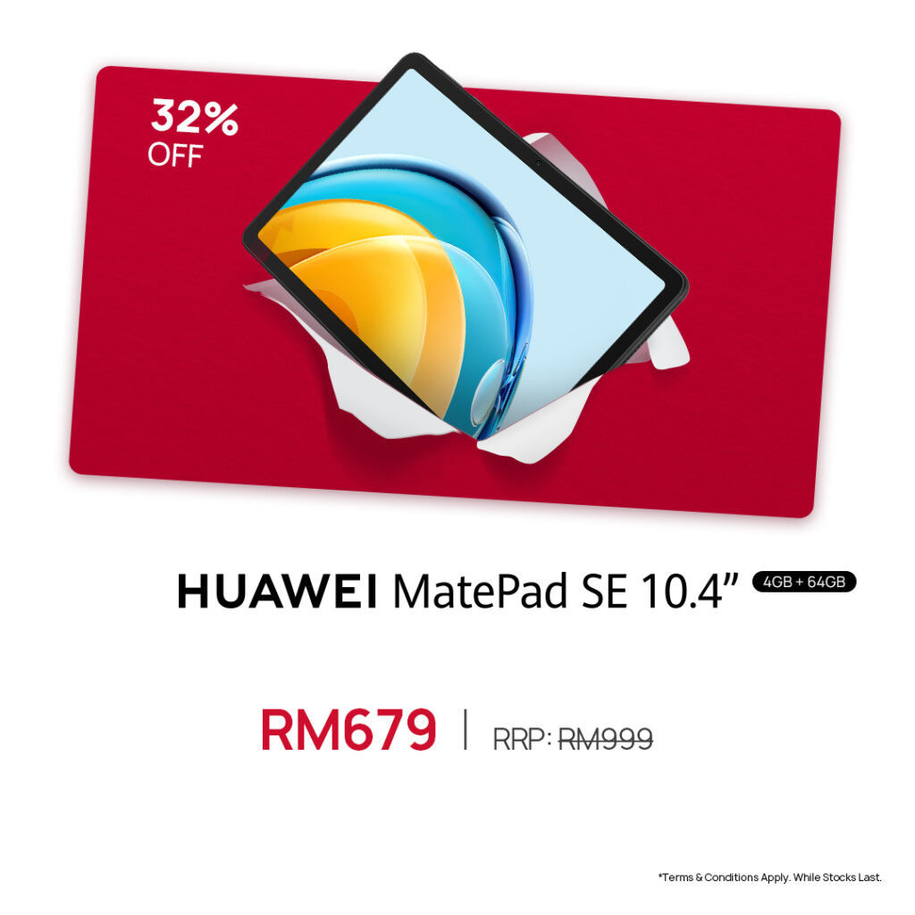 Huawei 1111 Mega Sale 2023 matepad se