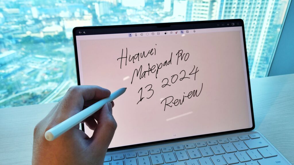 Huawei MatePad Pro 13 2024 Review pen