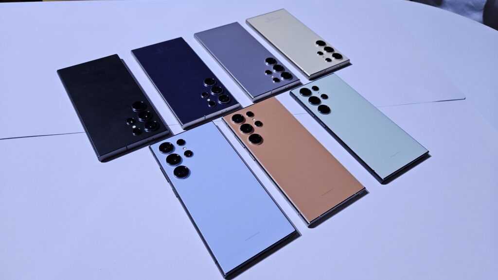 Samsung Galaxy S24 Ultra First Look colours