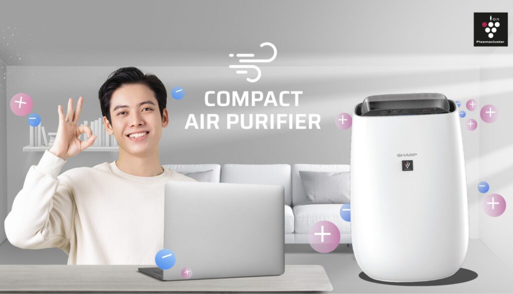 Sharp's Air Care Pro series compact air purifier
