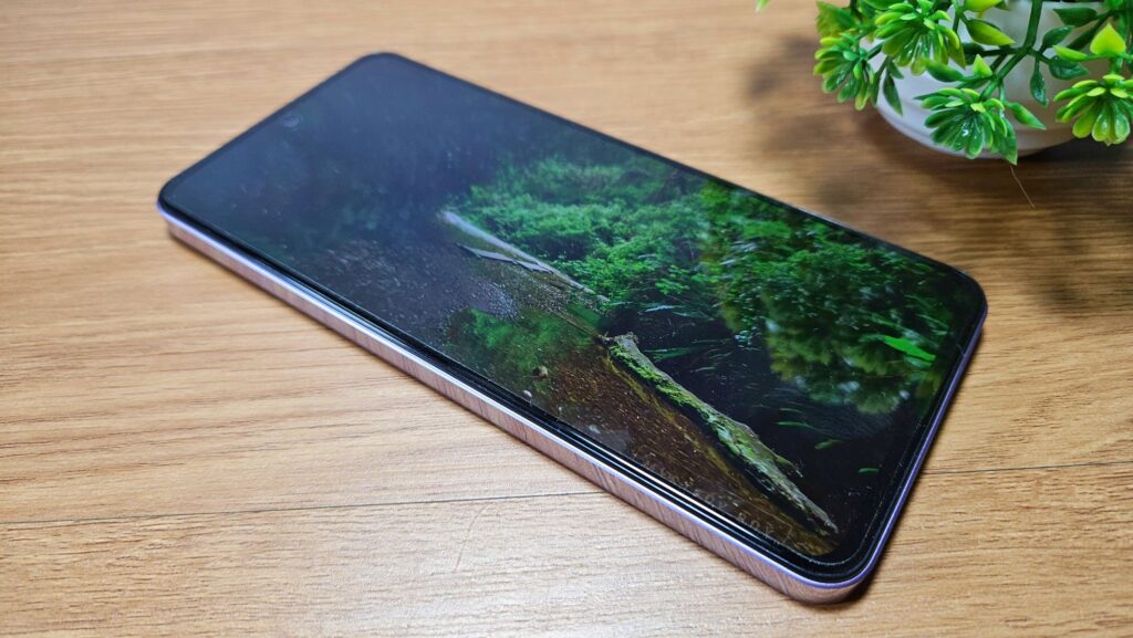 vivo Y100 5G review angled
