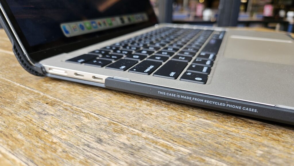 Casetify Custom MacBook Case Review left side