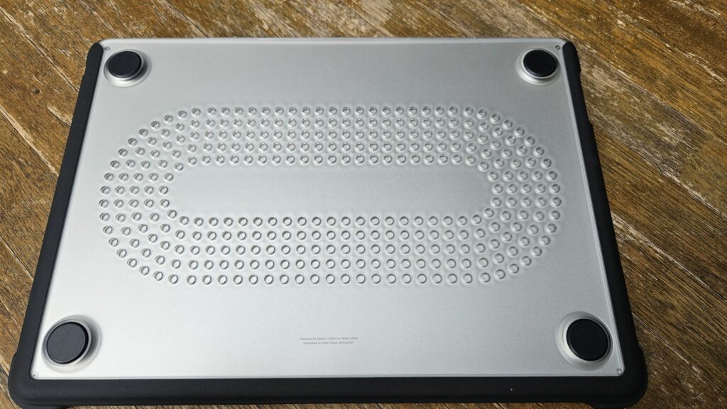 Casetify Custom MacBook Case Review underside