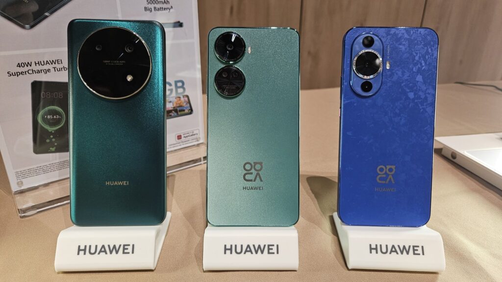 Huawei nova 12s, 12 SE and 12i