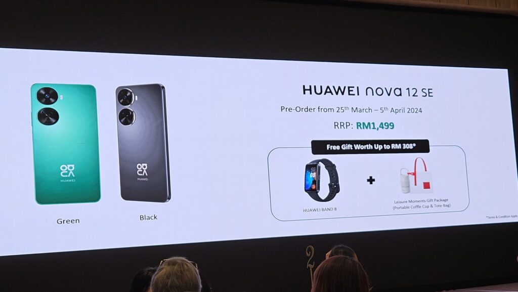 Huawei nova 12 SE Malaysia price