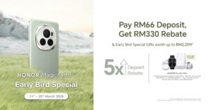 Honor Magic6 Pro preorder now live with RM2259 in free gifts and RM330 rebate 3