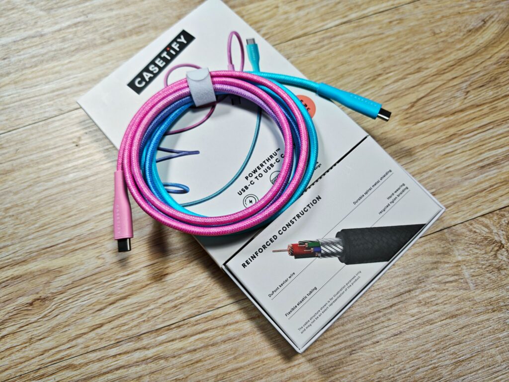 Casetify Powerthru Cable Review box