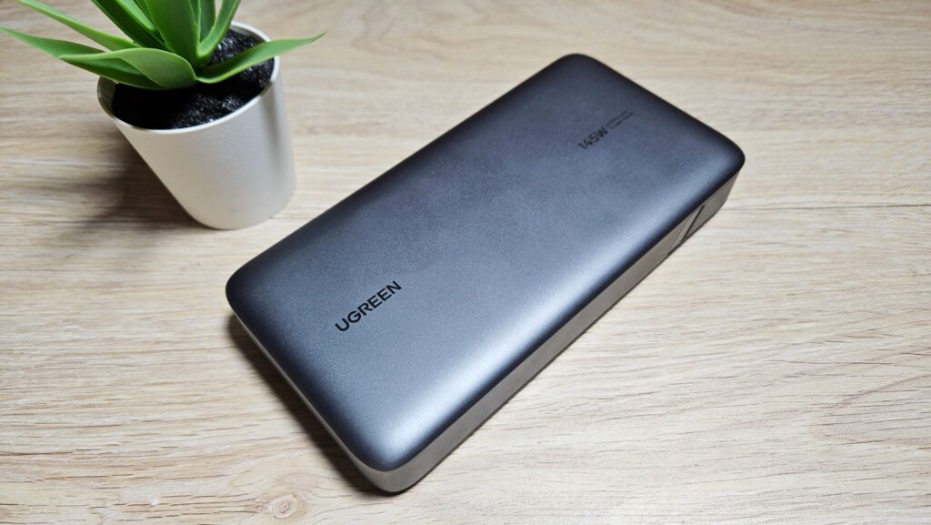 UGreen 145W Power Bank Review angled 2