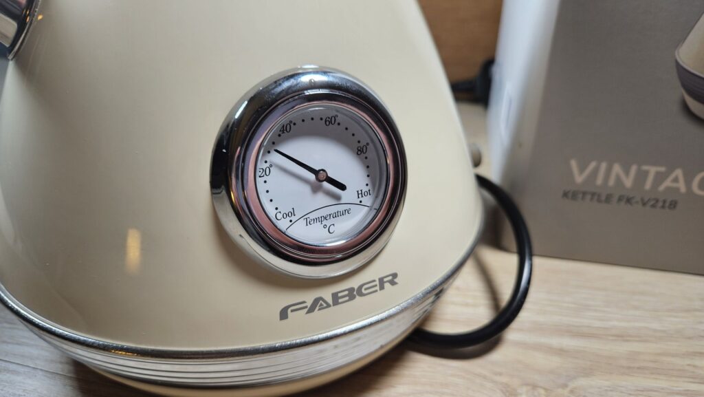 Faber Auto Kettle Vintage Breakfast series gauge