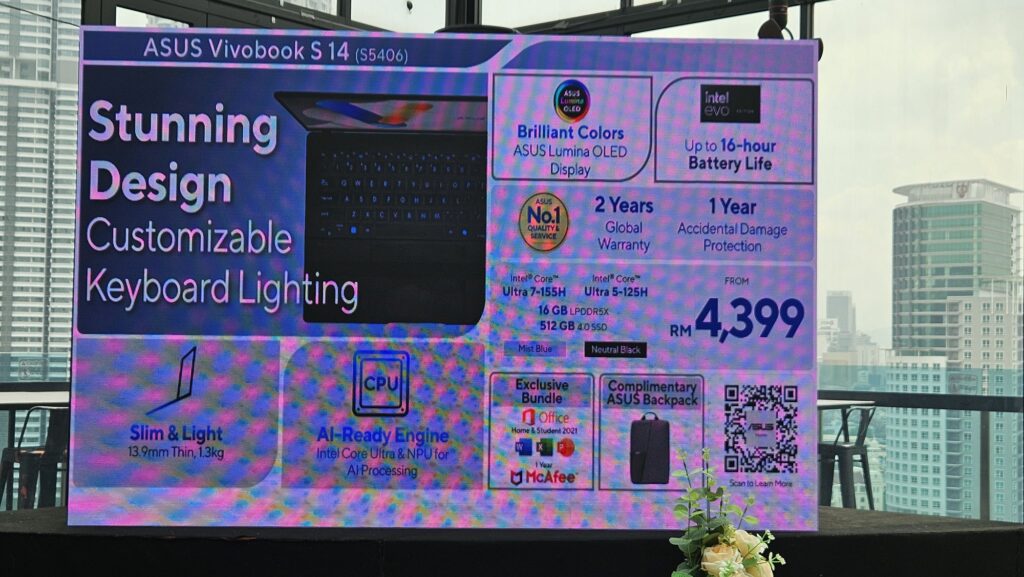 Asus Vivobook S 14OLED price