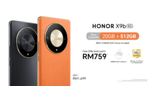 Upgraded Honor X9b 512GB storage yours for RM1,699 10